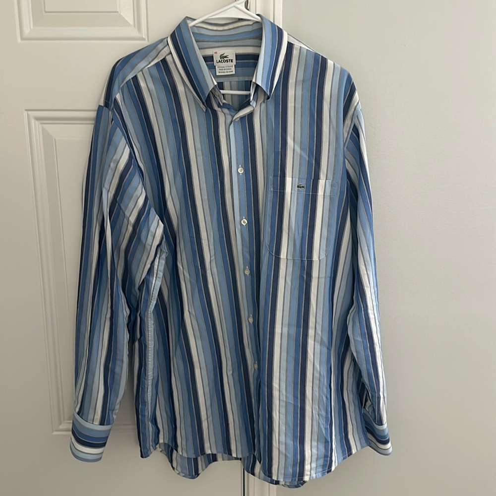 Lacoste Button-down shirt L/S, Size XL